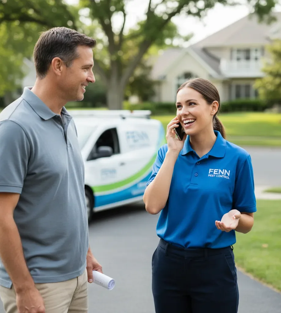 Fenn Pest Control customer support in Parsons